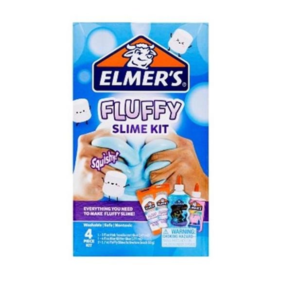 Elmer's 4pc Fluffy Slime Kit - Picture 1 of 5